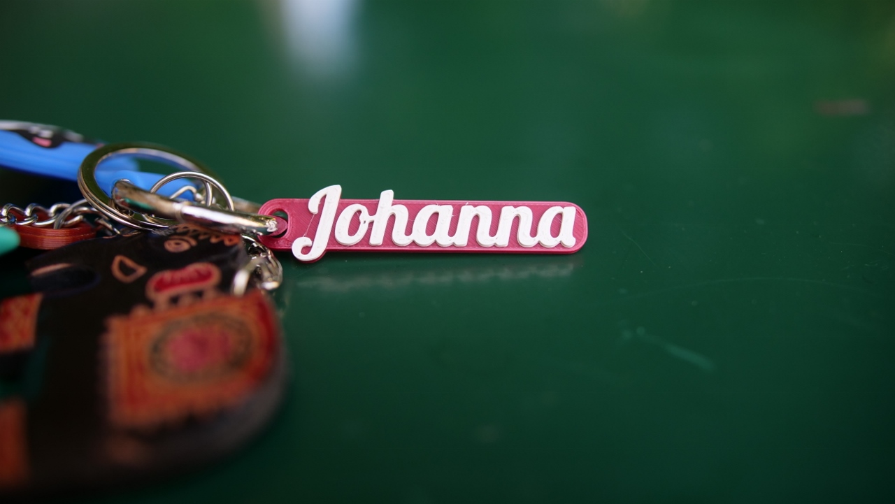 Miniatura 8 do modelo 3D Keychain name tag