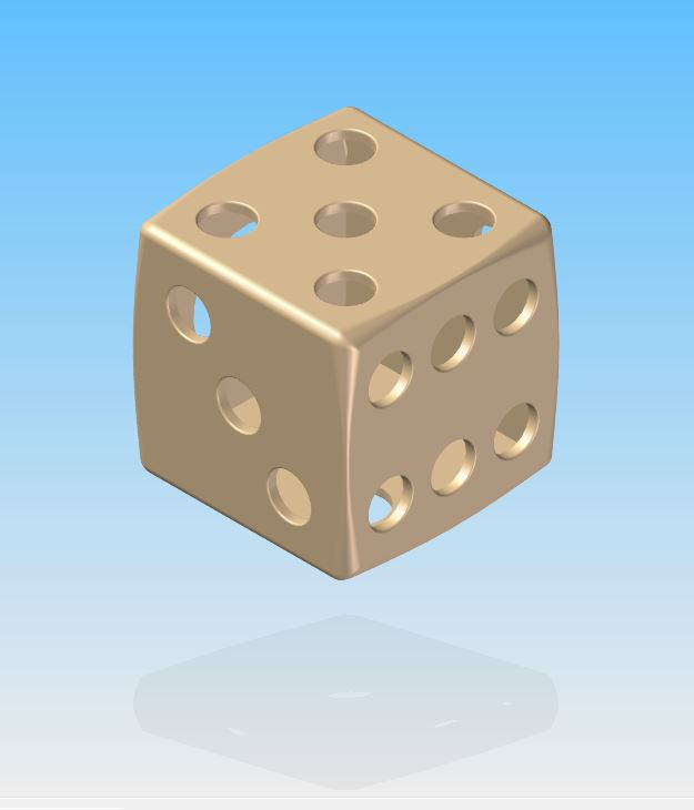 pen holder dice