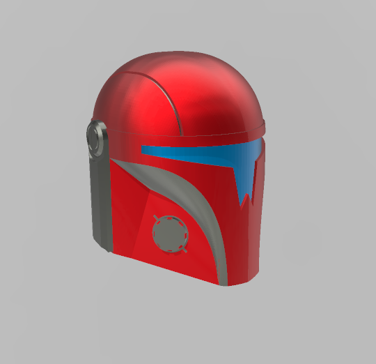 Red Hood inspired Mandalorian