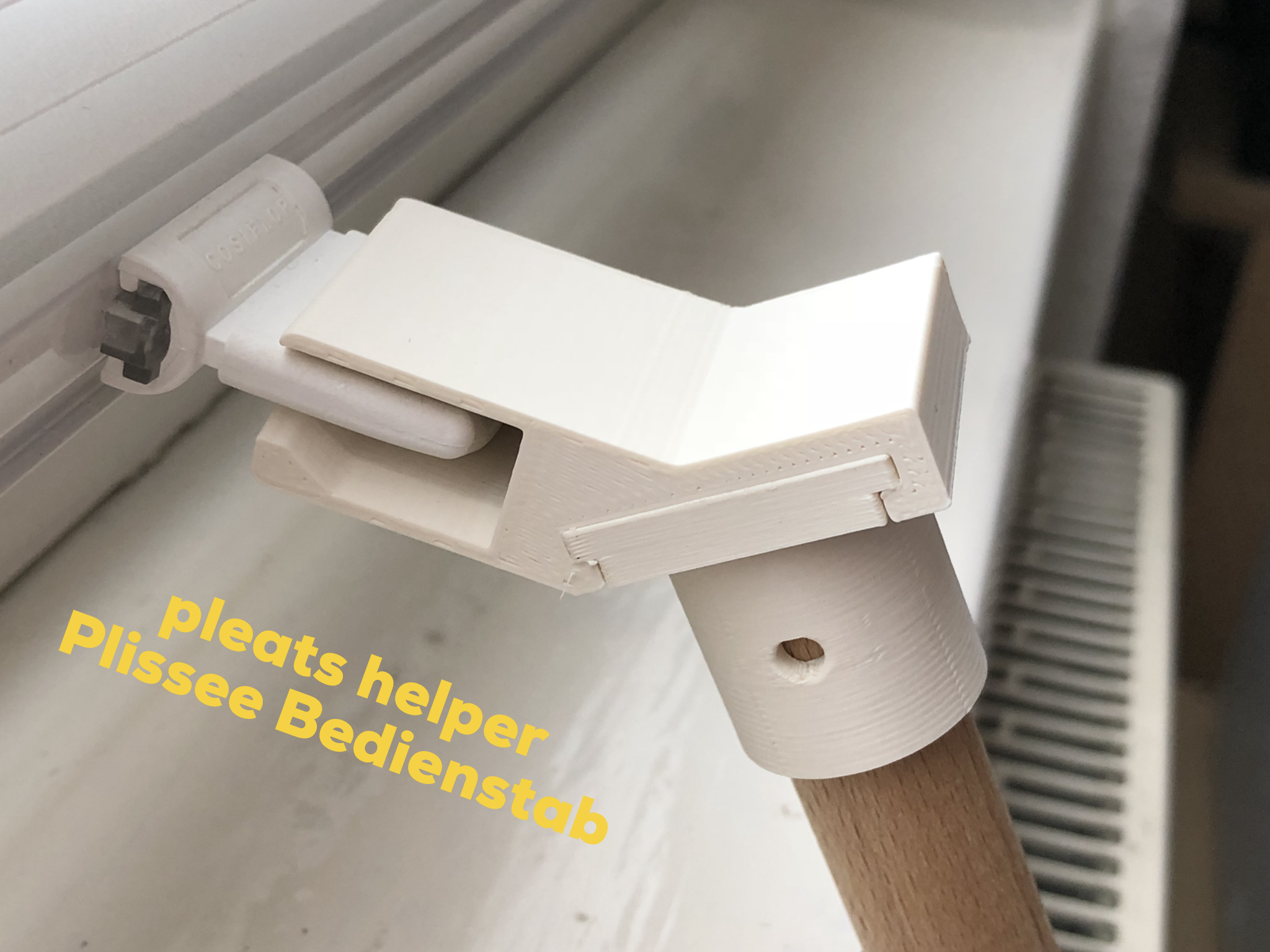 Plissee Bedienstab - pleats helper
