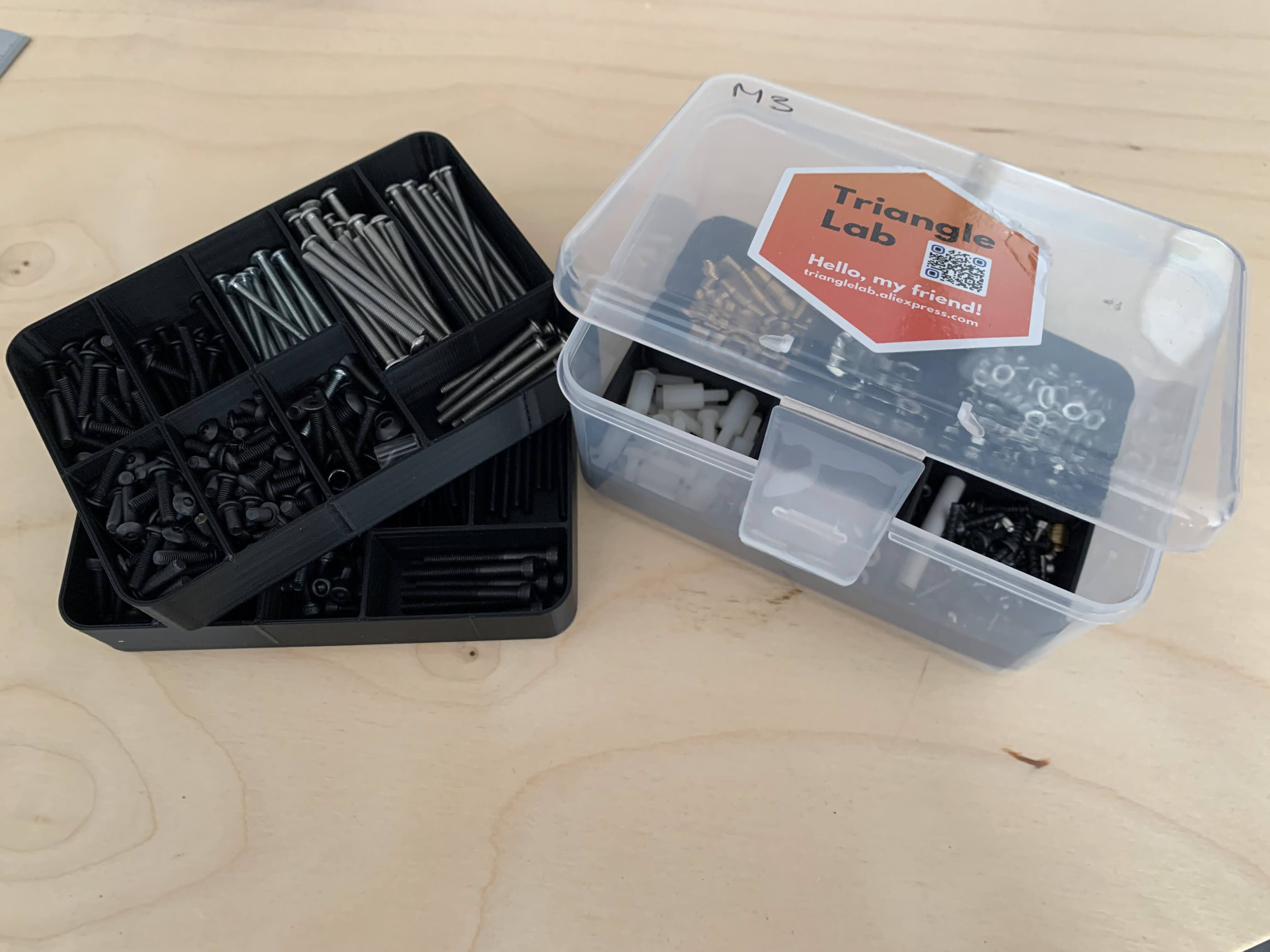 Screw Box Divider for Triangle Labs Box