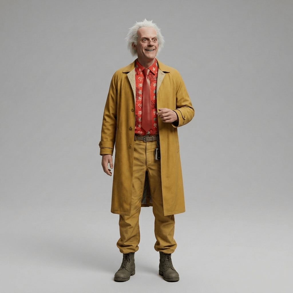 Back to the Future - Emmet "Doc" Brown (Christopher Lloyd) - 1985