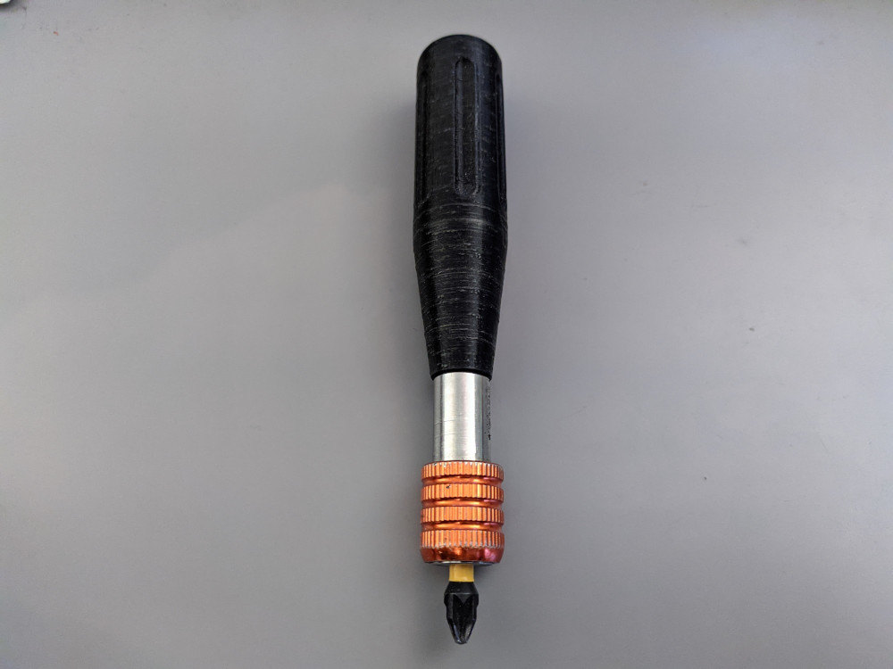 Pocket hex bit driver handle by ShionS Download free STL model