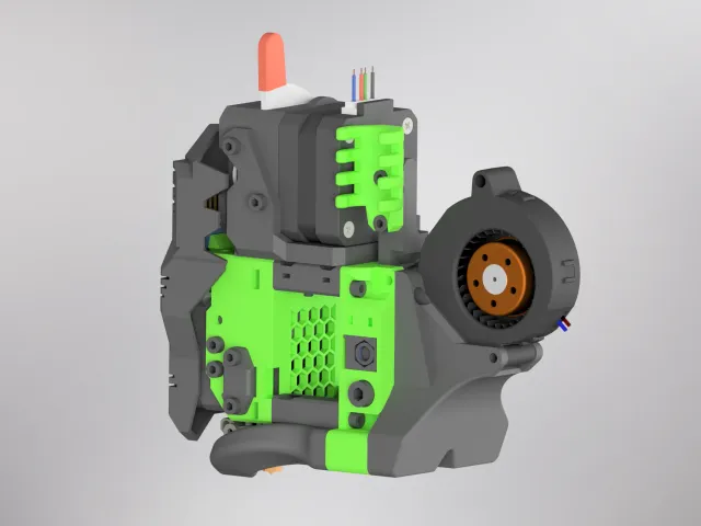 EVA 3 Inlet for EBM-Papst RLF 35-8/14 N