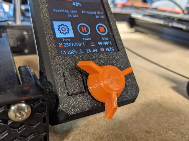 Knob with Indent for Prusa Mini+
