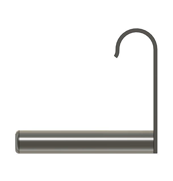 Shower Rod Washcloth holder by Raven Kaw Studios Download free STL