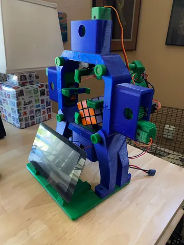 Rubik's Cube Solving Robot Platform