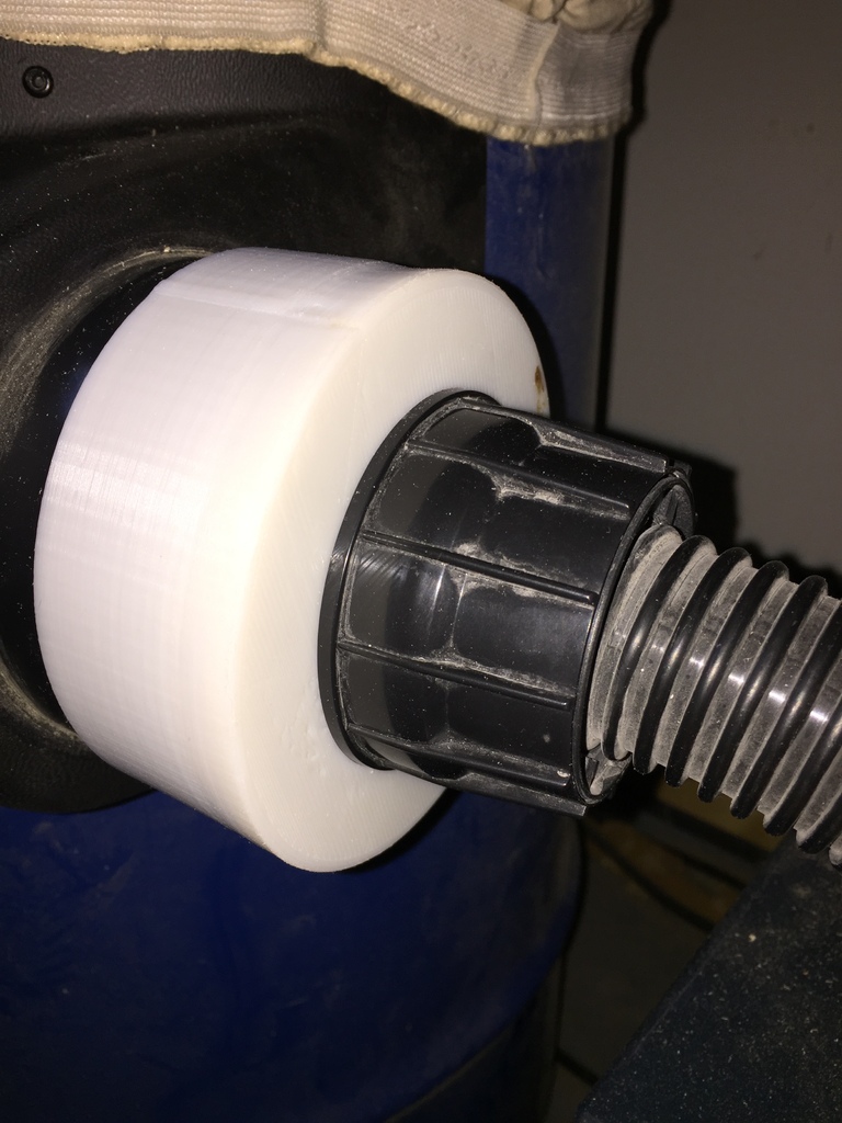 Numatic Henry 100mm to 32mm Vacuum Hose Connector (3D printed) by ChrisHerman Download free