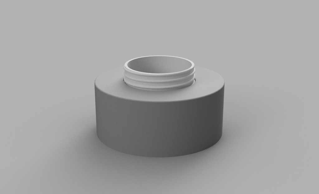 Numatic Henry 100mm to 32mm Vacuum Hose Connector (3D printed) by ChrisHerman Download free