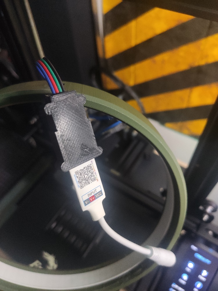 Securing Clamp for Bluetooth LED Controller