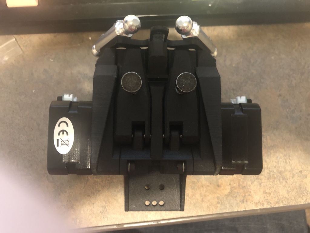 BMG X2 + Cyclops Aqua + 713maker maker effector plate adapter for Rostock