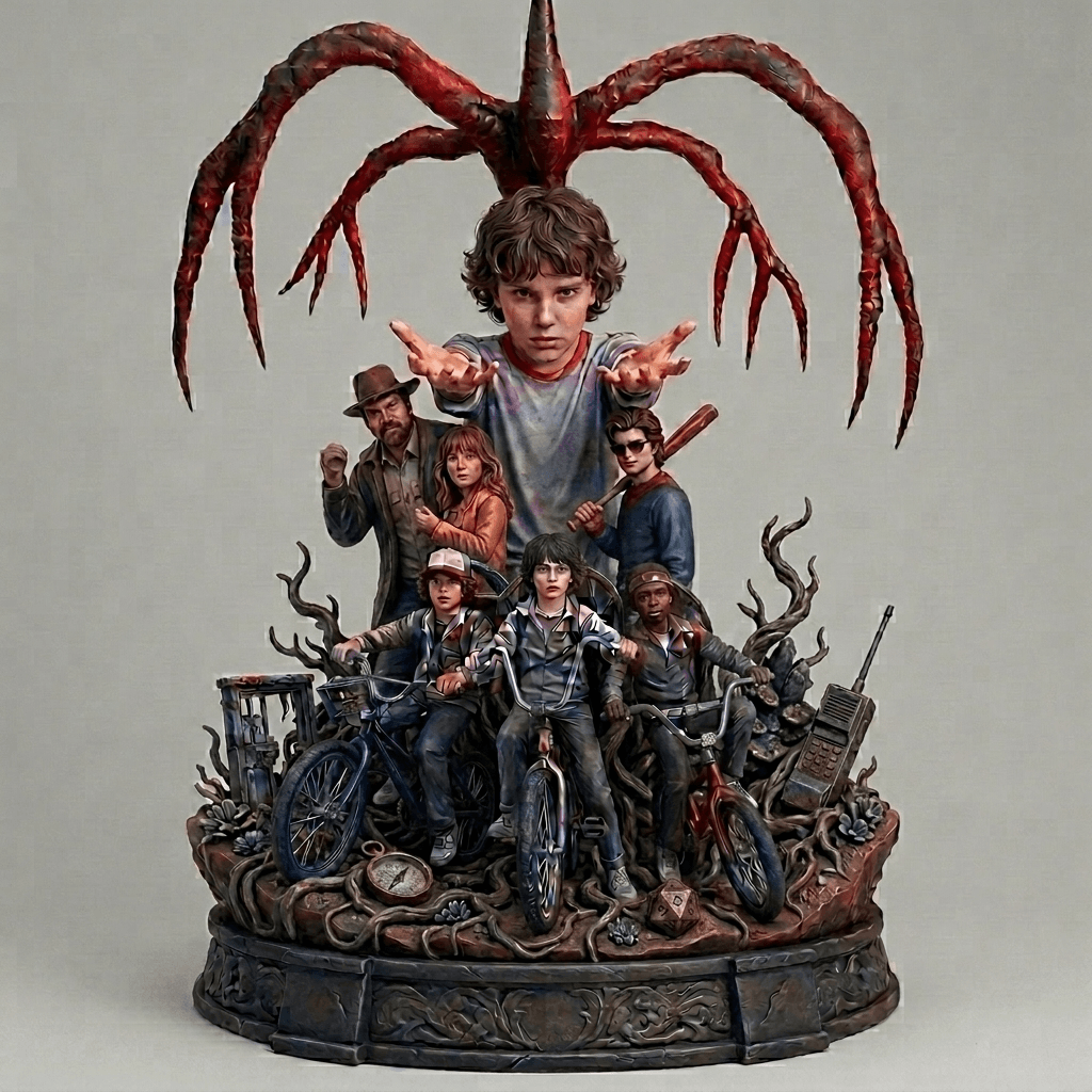 Stranger Things - Stranger Things Scene Collage - 2016