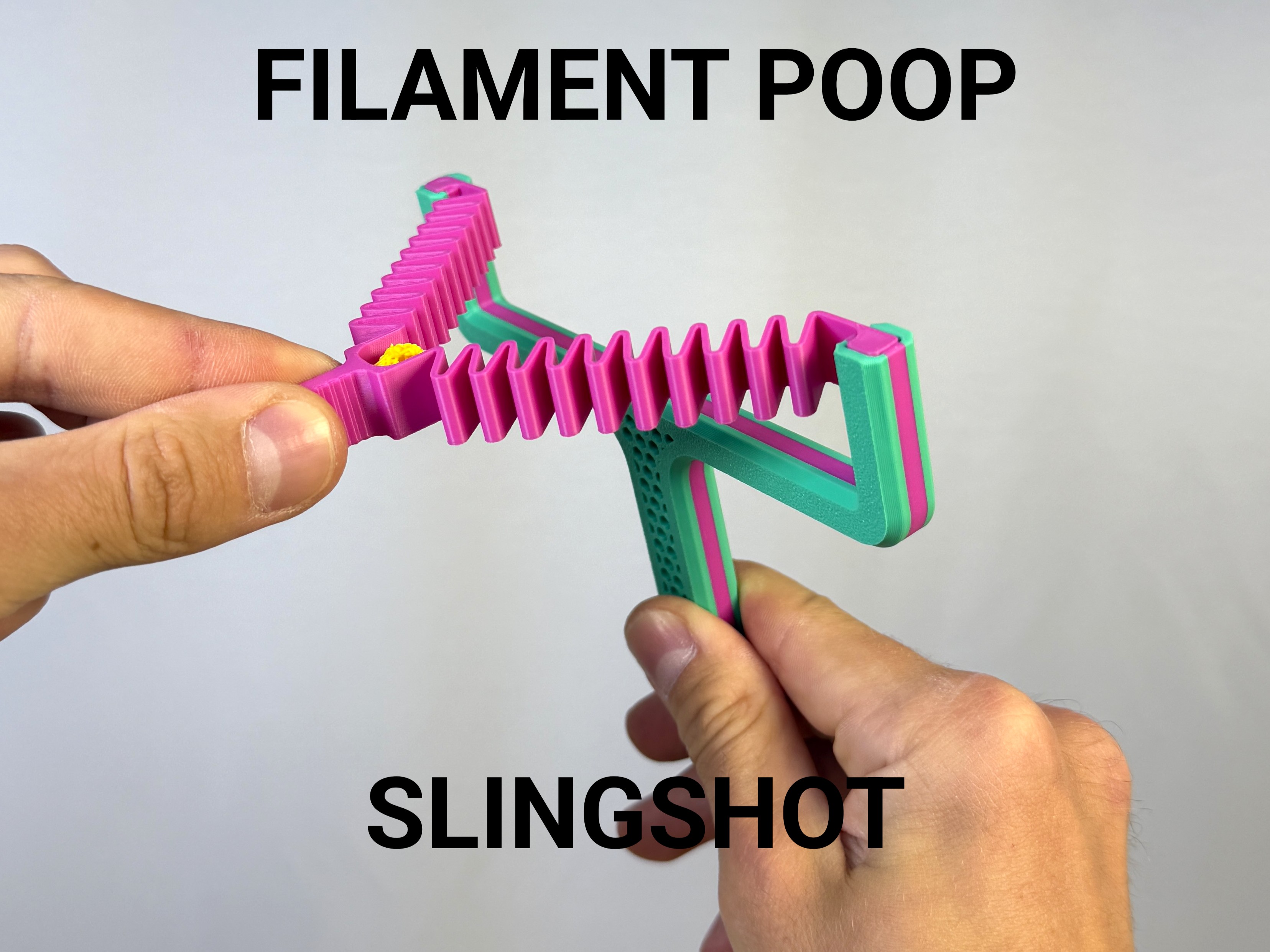 Filament Poop Slingshot
