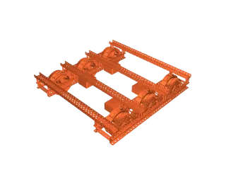Vex chassis by maker226 | Download free STL model | Printables.com