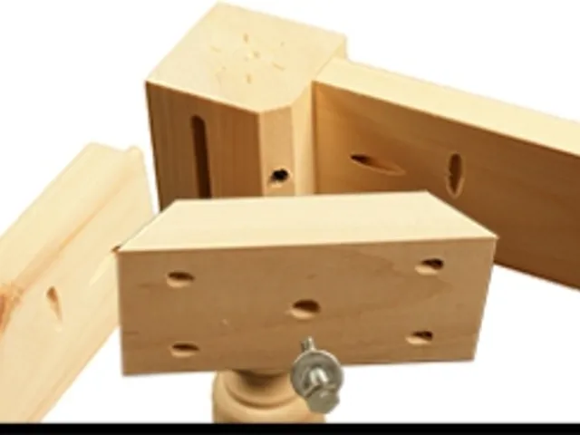 Corner brace for bench leg