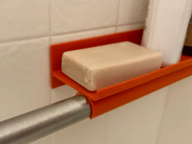 Vase Mode, Snap-Fit Shower Shelf