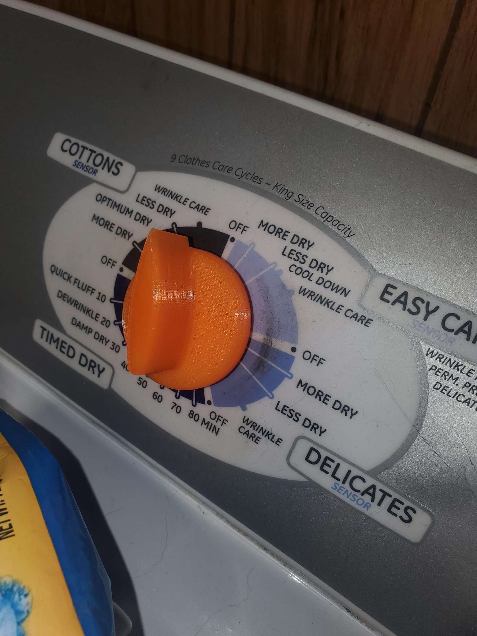 Dryer knob for the timer on a ge dryer by Justin Download free STL