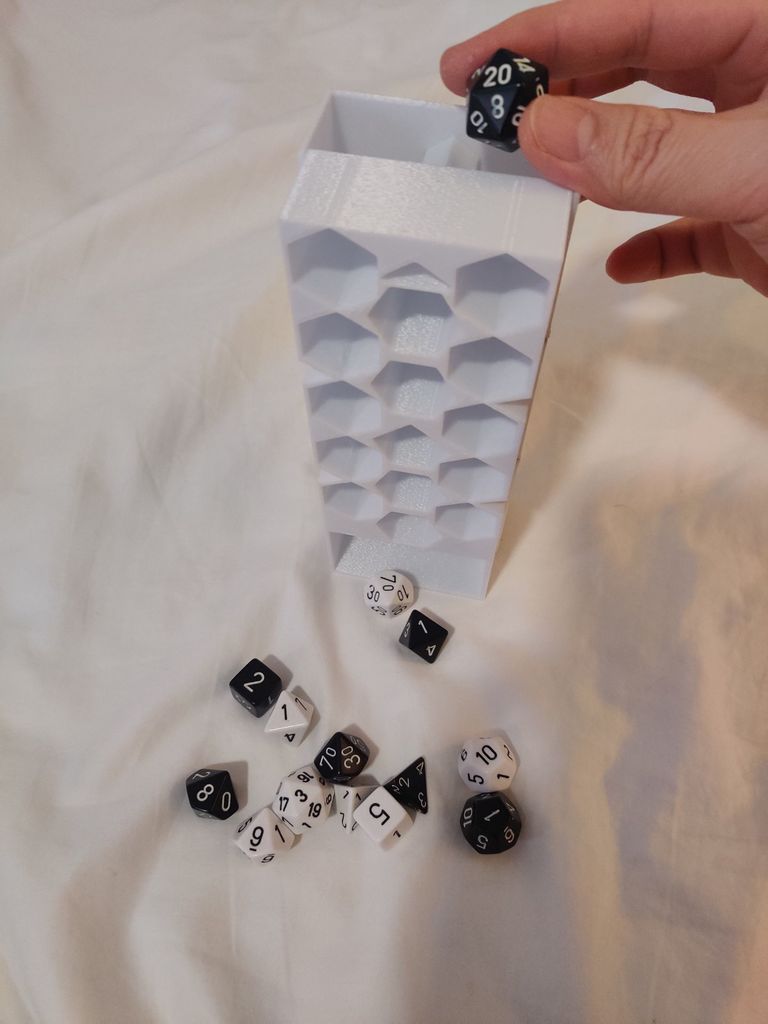 14 Dice holder and tower roller combo