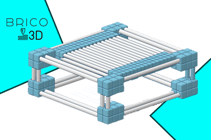 Miniatura 2 do modelo 3D PVC Pool Table/ Rubik Line