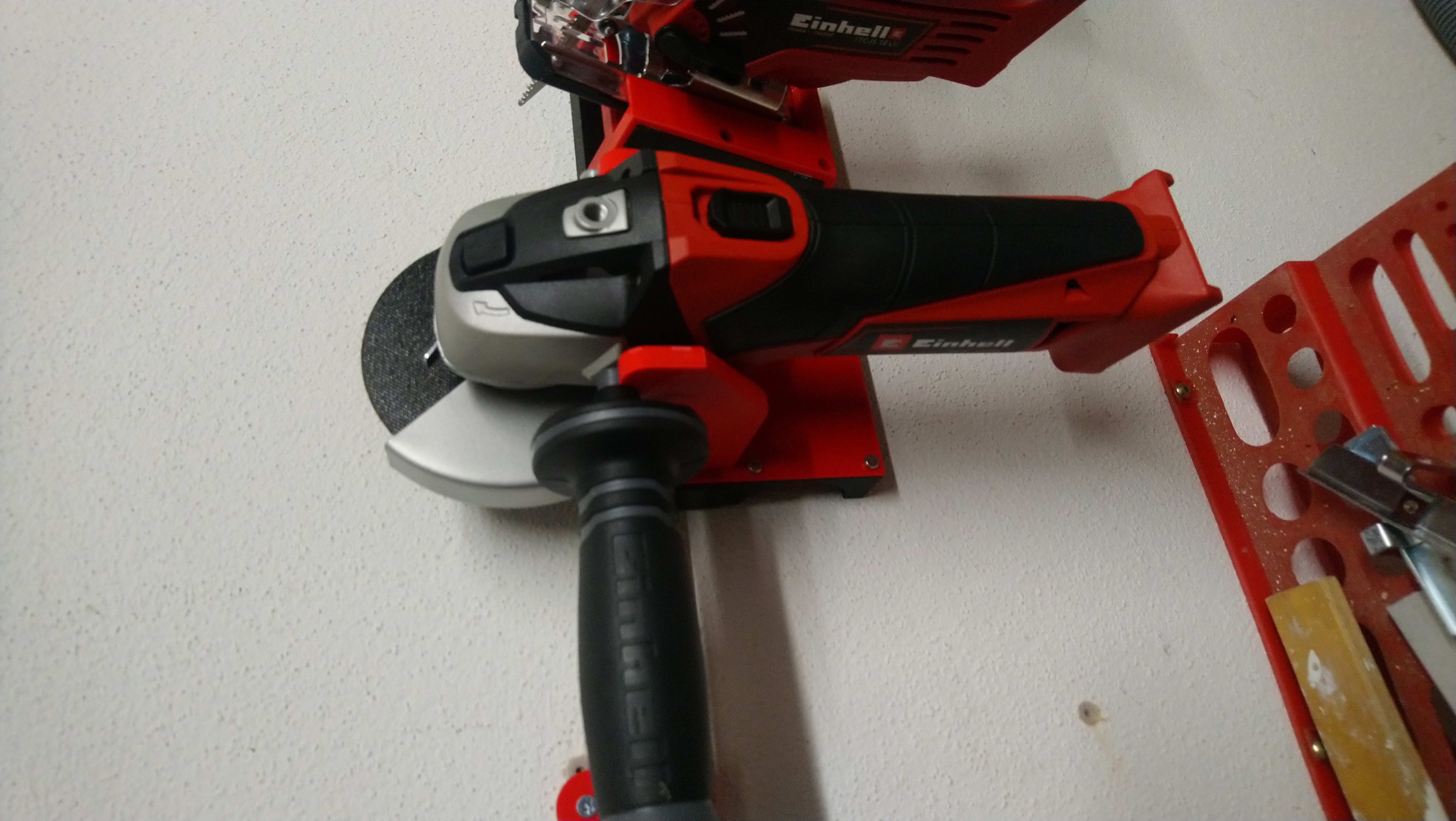 Anglegrinder holder, 115mm for modular wallmount