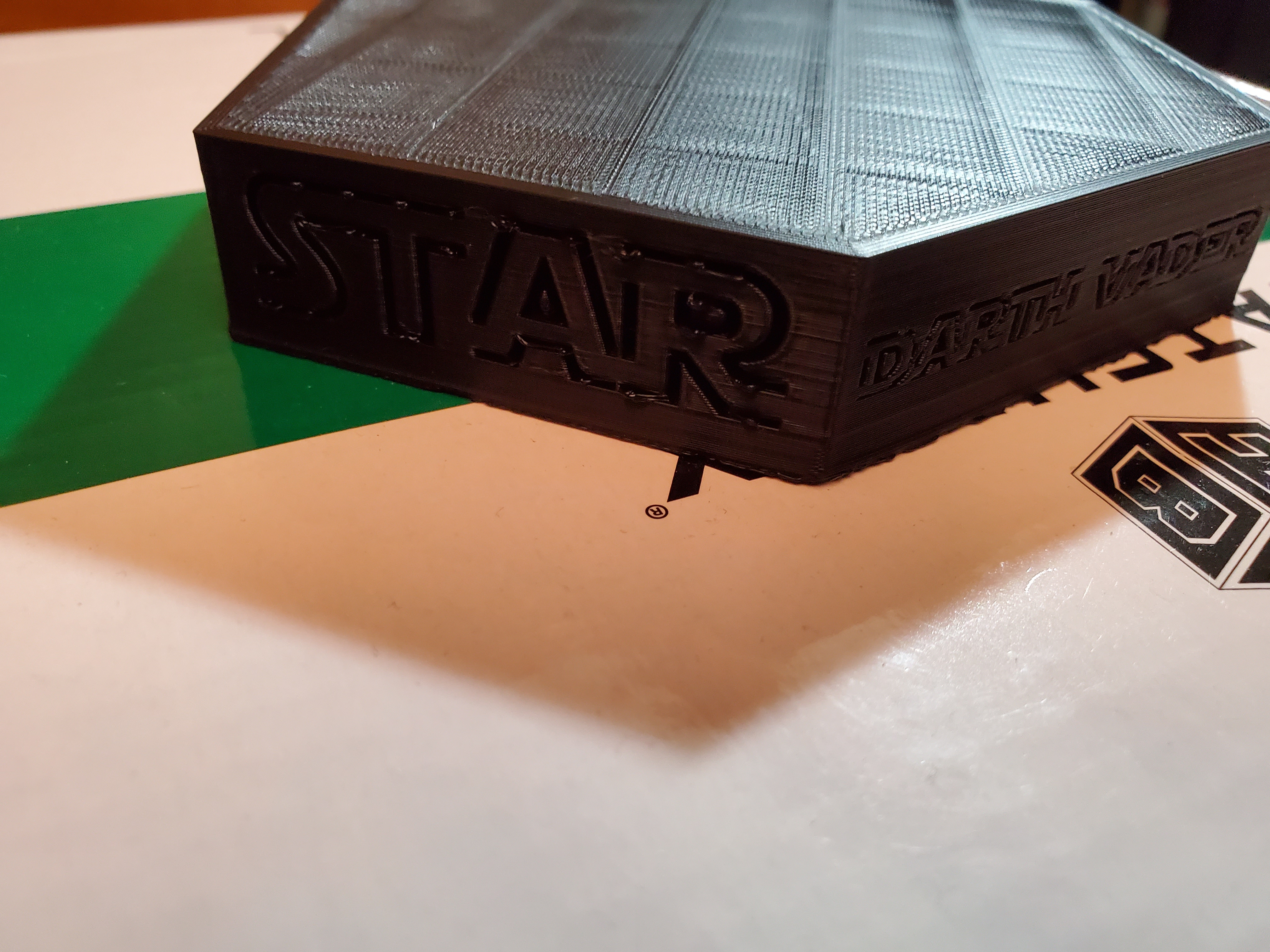 Miniatura 2 do modelo 3D Darth Vader Bust - Base