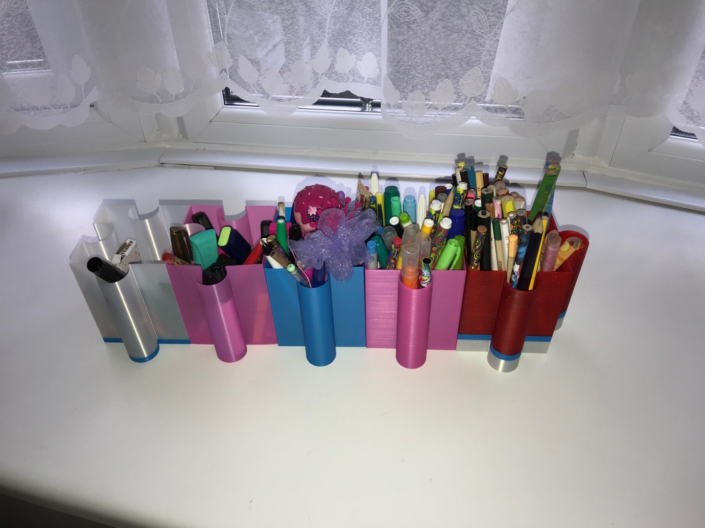 Fun useful Jigsaw pen pots