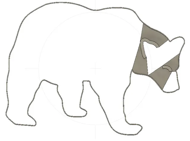 Bear cookie cutter