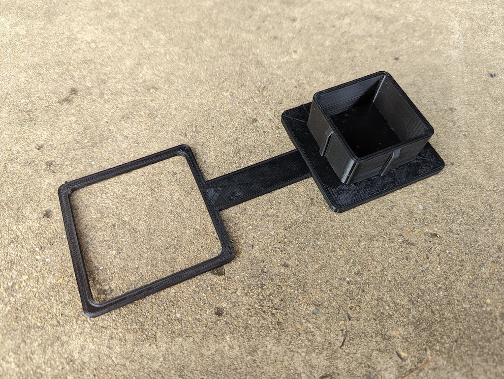 Flexible Hitch Cover with Tether by aivasyuk Download free STL model