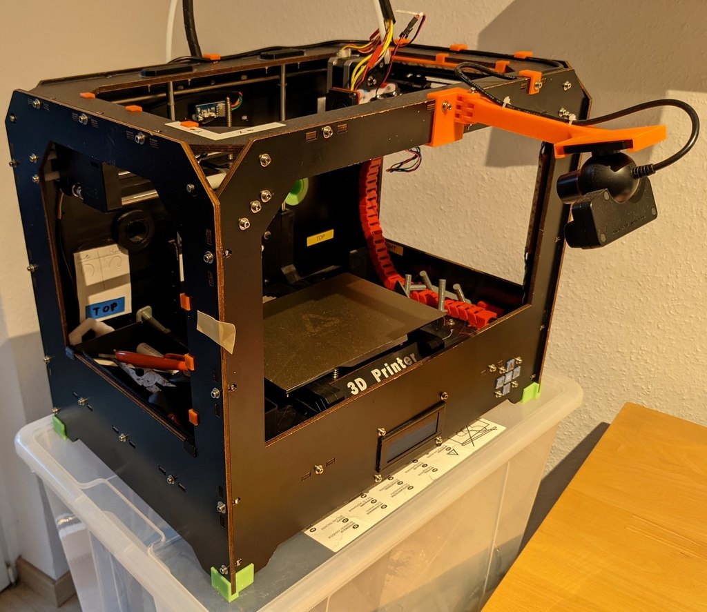 Playstation Eye Mount for CTC Bizer / Makerbot