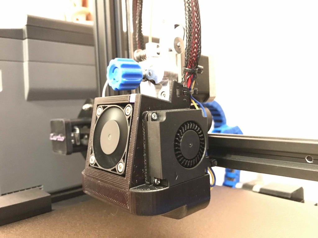 Satsana for Ender 3 with MSDD - BLTouch / CR-Touch Steel Bracket by ...