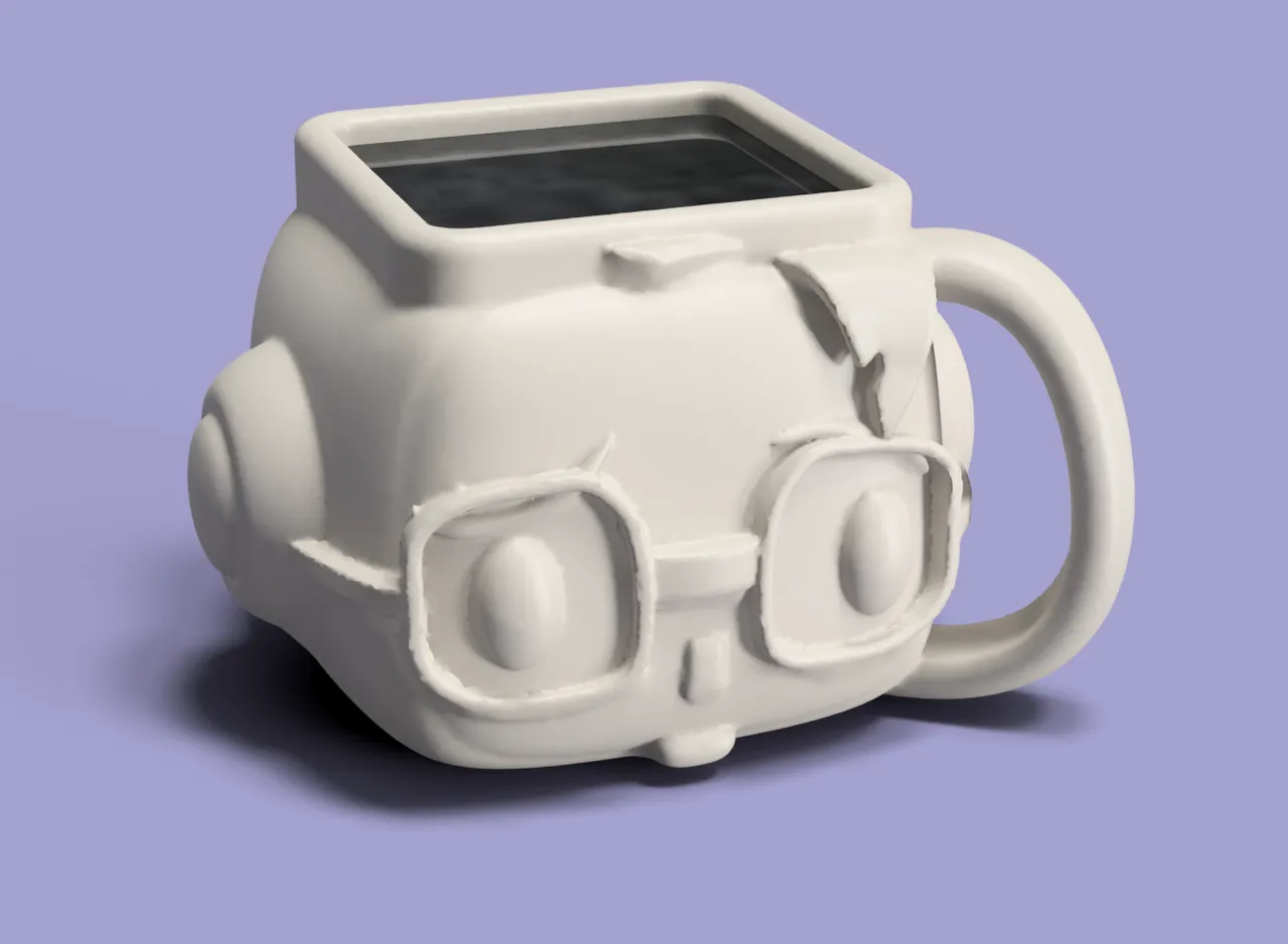 Simple Coffee Mug 3D model 3D printable