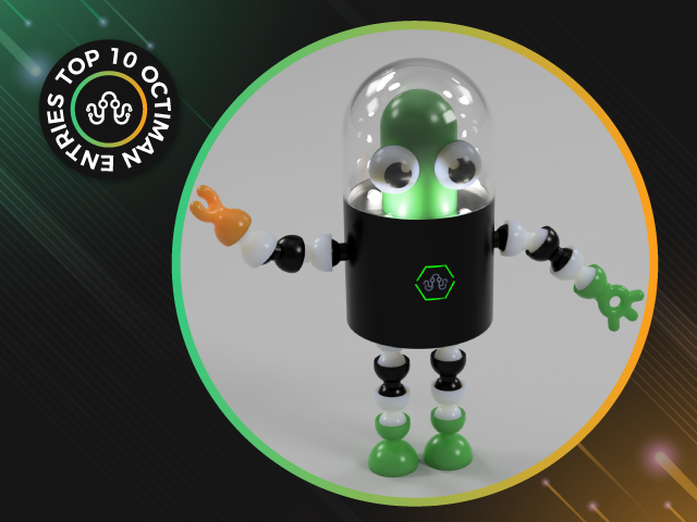 No.8 - Light Up Octiman