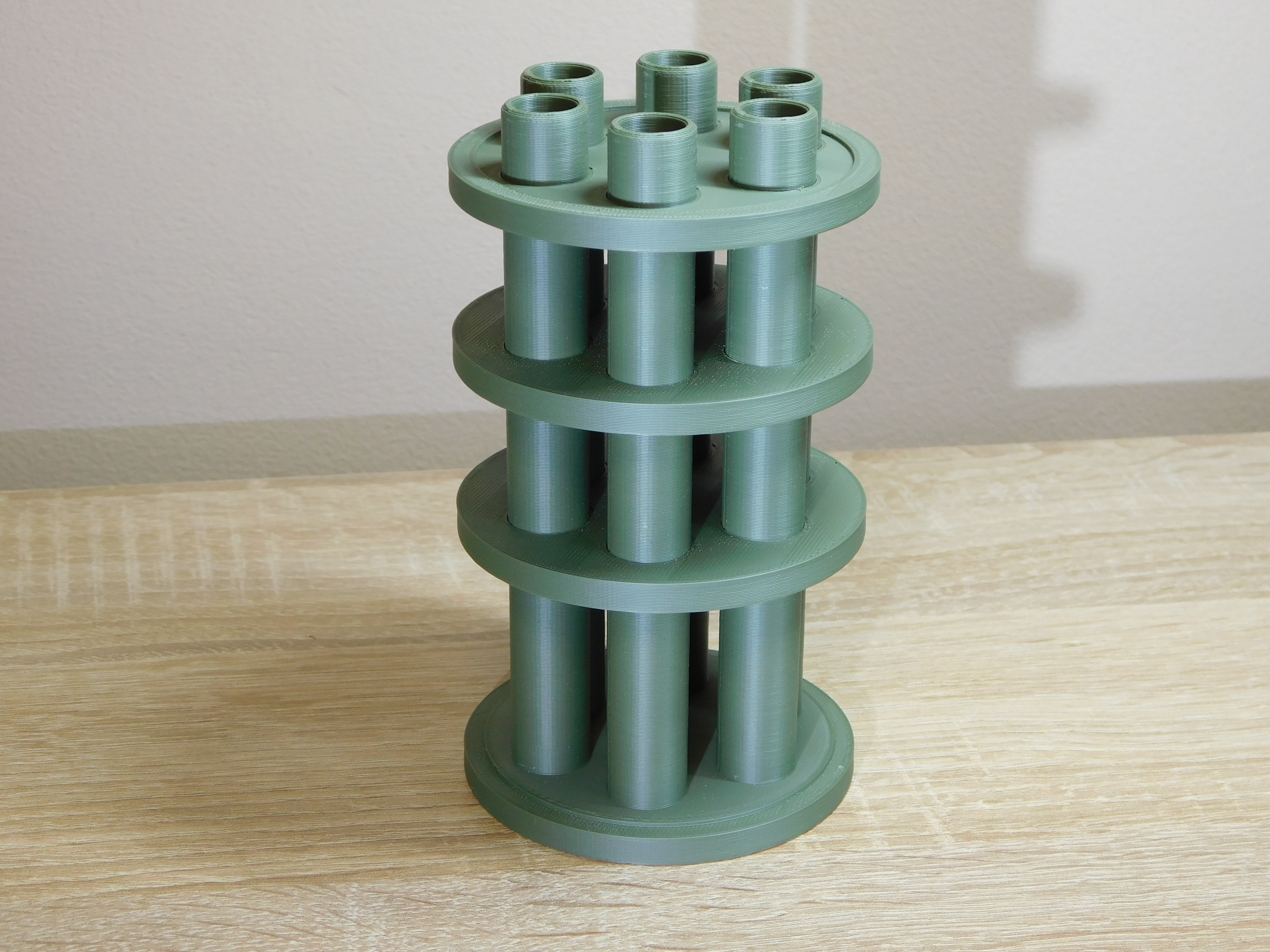 Gatling pen holder