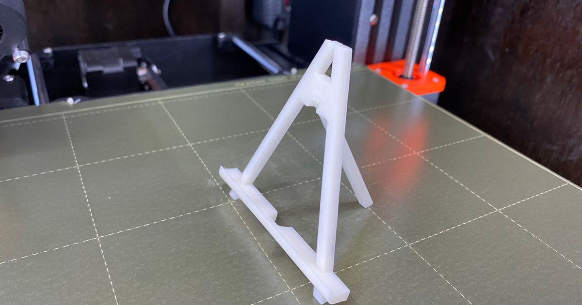 Folding Easel by dcreemer | Download free STL model | Printables.com