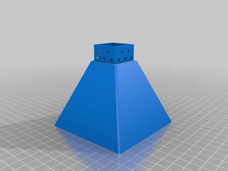 Miniatura 6 do modelo 3D lantern lithophane frame 4 panel