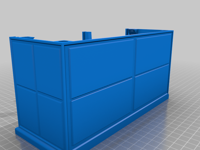 Miniatura 9 do modelo 3D 2 panel lithophane box 