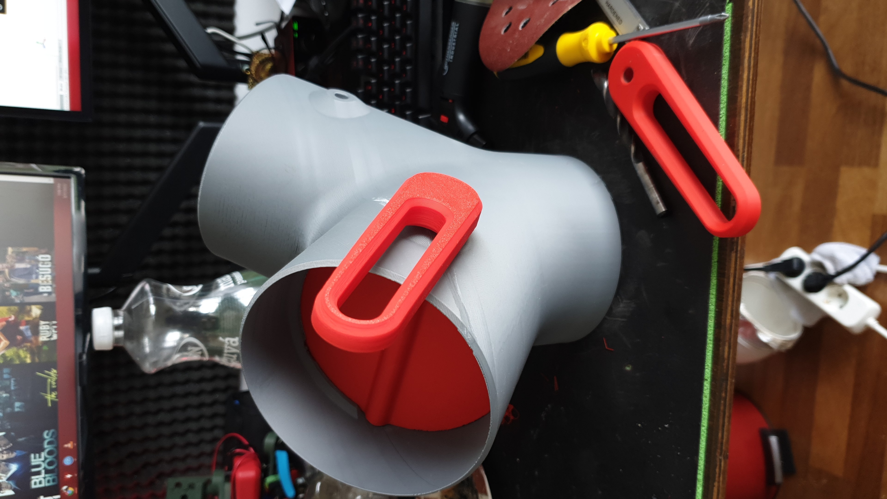 YSplitter Exhaust Duct Valve 125mm by D00M Download free STL model
