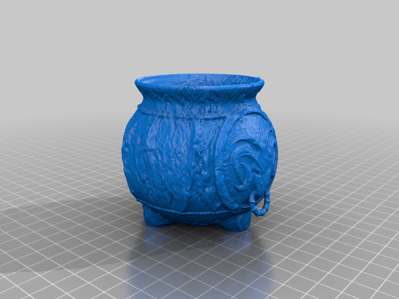 Miniatura 6 do modelo 3D Witch's Cauldron