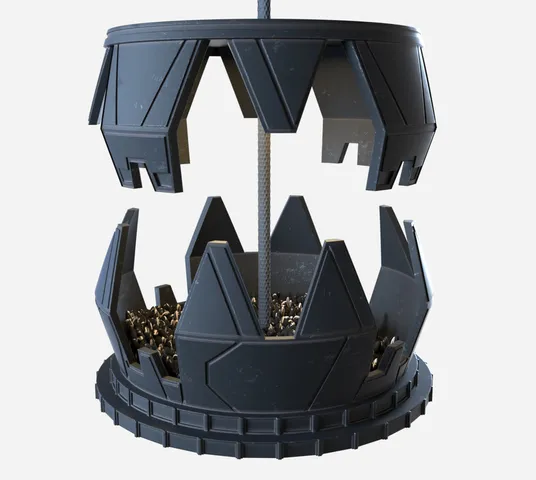 Bird Feeder: Darth Vader's meditation chamber