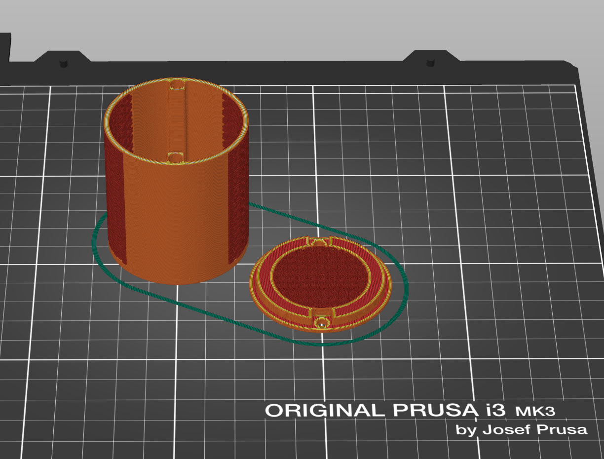 Spool Desiccant Holder