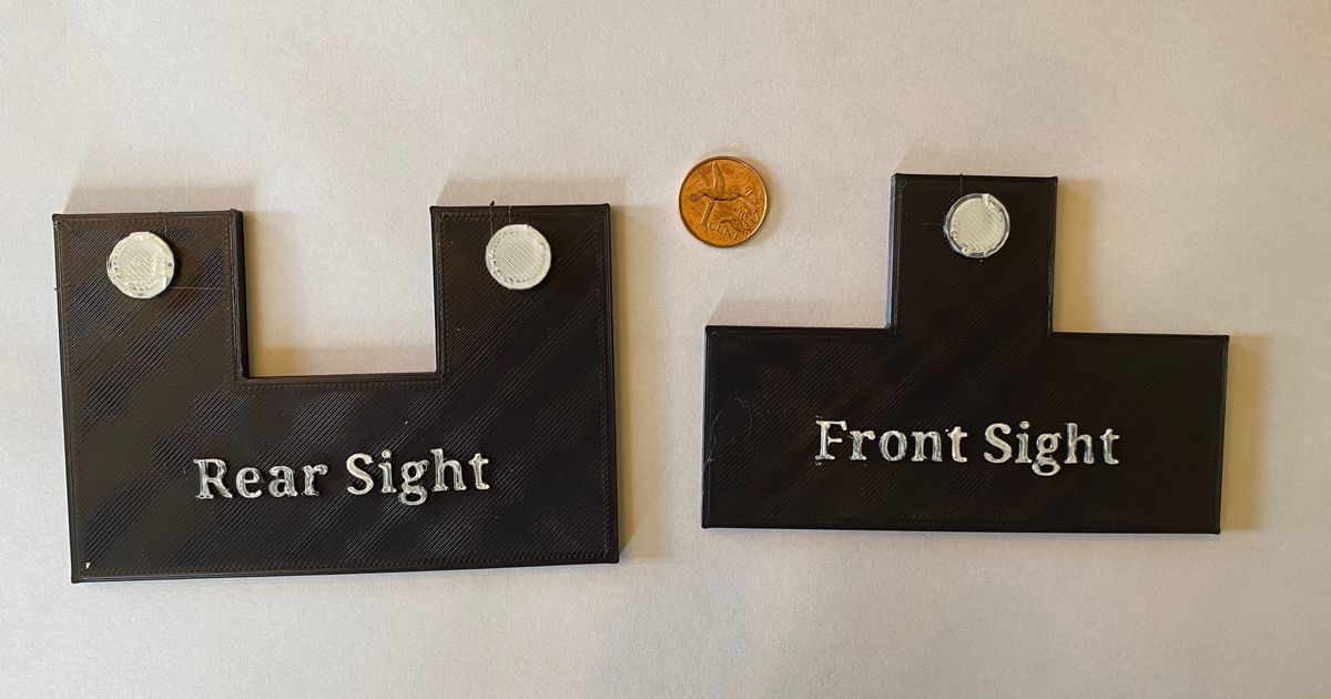 Rifle Pistol Training Sight Training Aid by emabie Download free STL model