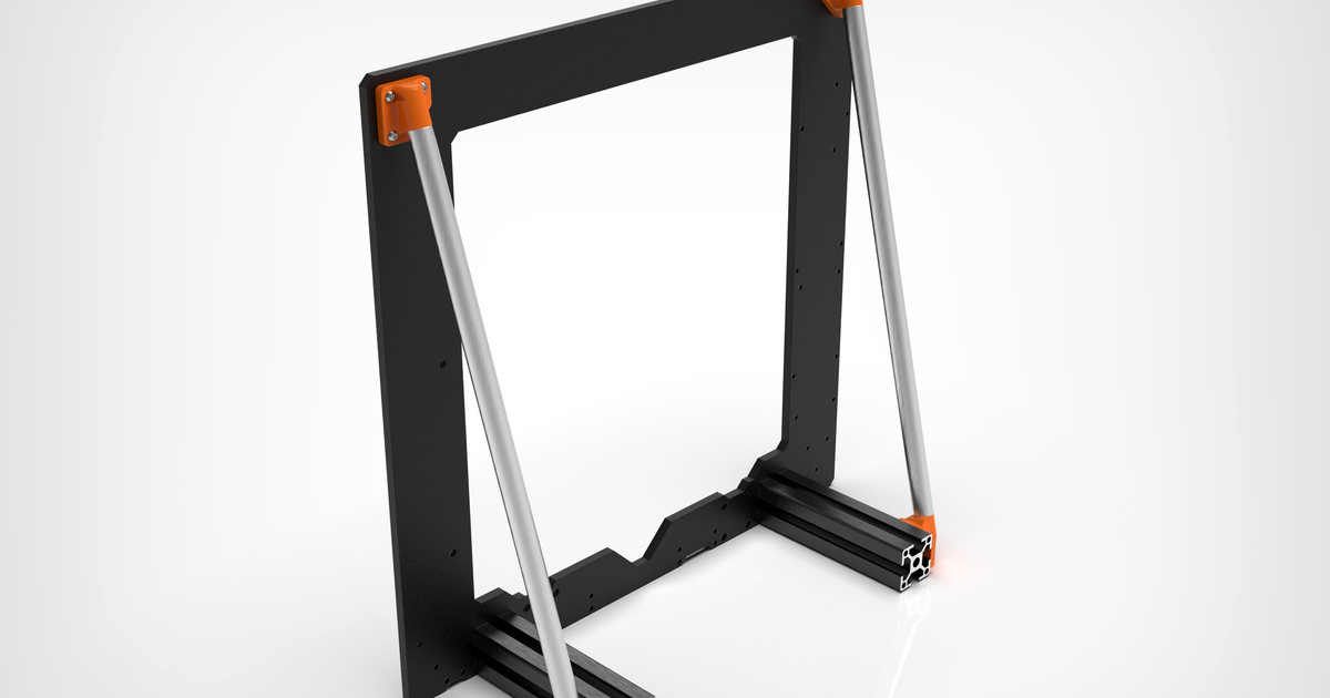 Prusa i3 MK3S Frame Brace V2 by The3Designer Download free STL model