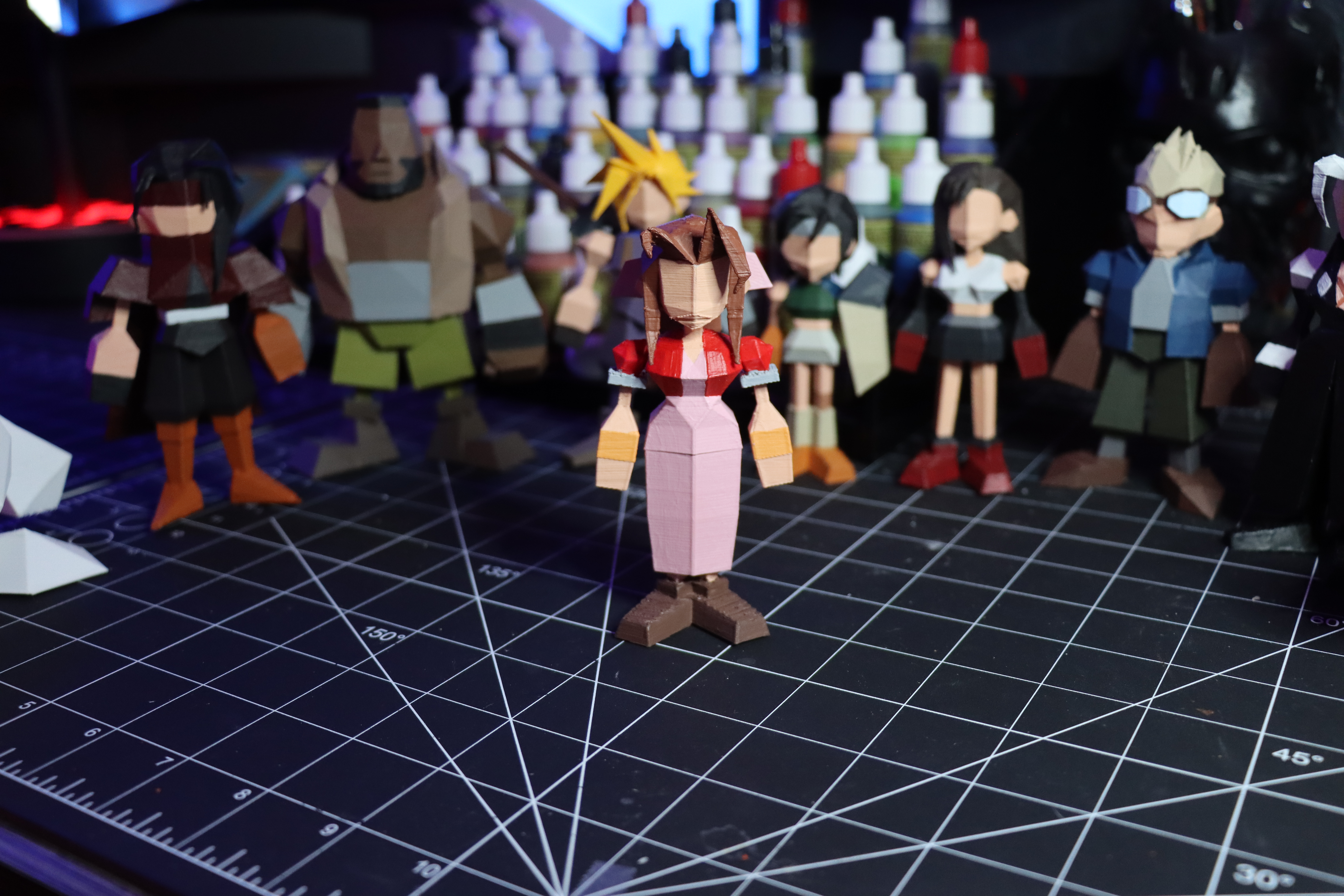 Aerith Gainsborough - Final Fantasy 7 Polygon Model