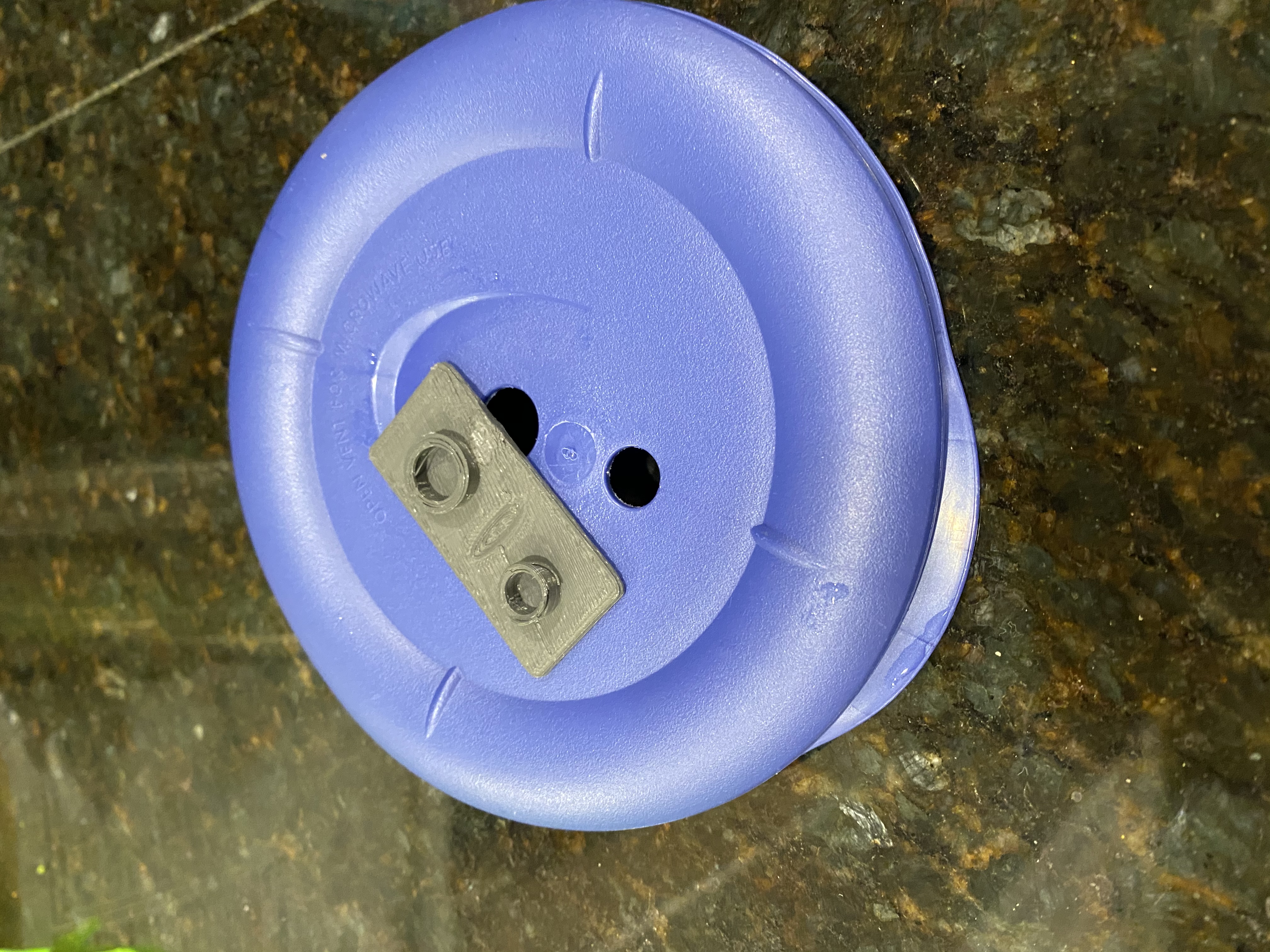 Miniatura 3 do modelo 3D Pyrex Lid vent plug