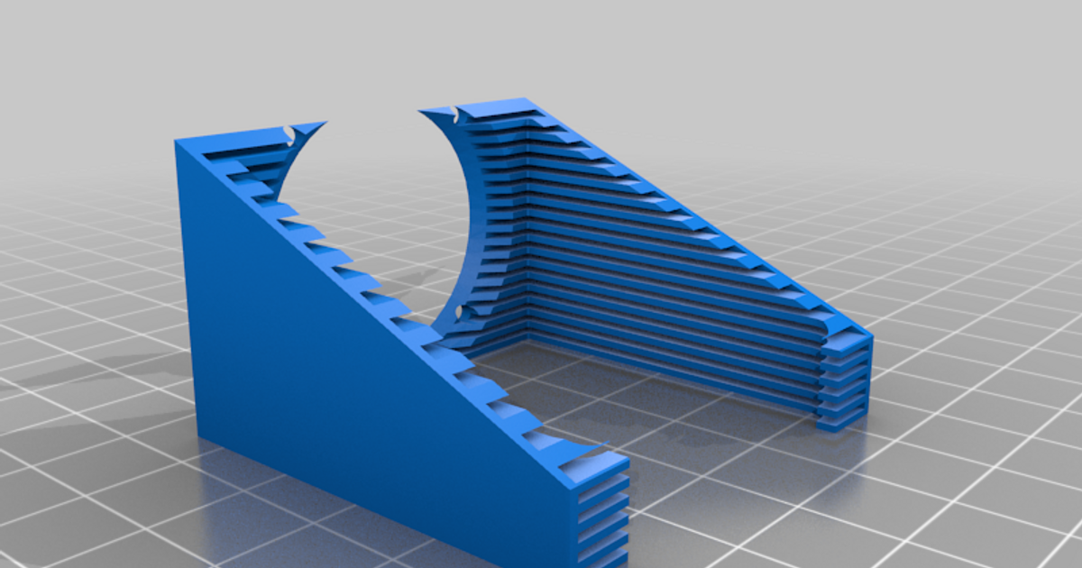 Cooling fan(30mm) mount for 4042 stepper motor (direct drive) by Boo