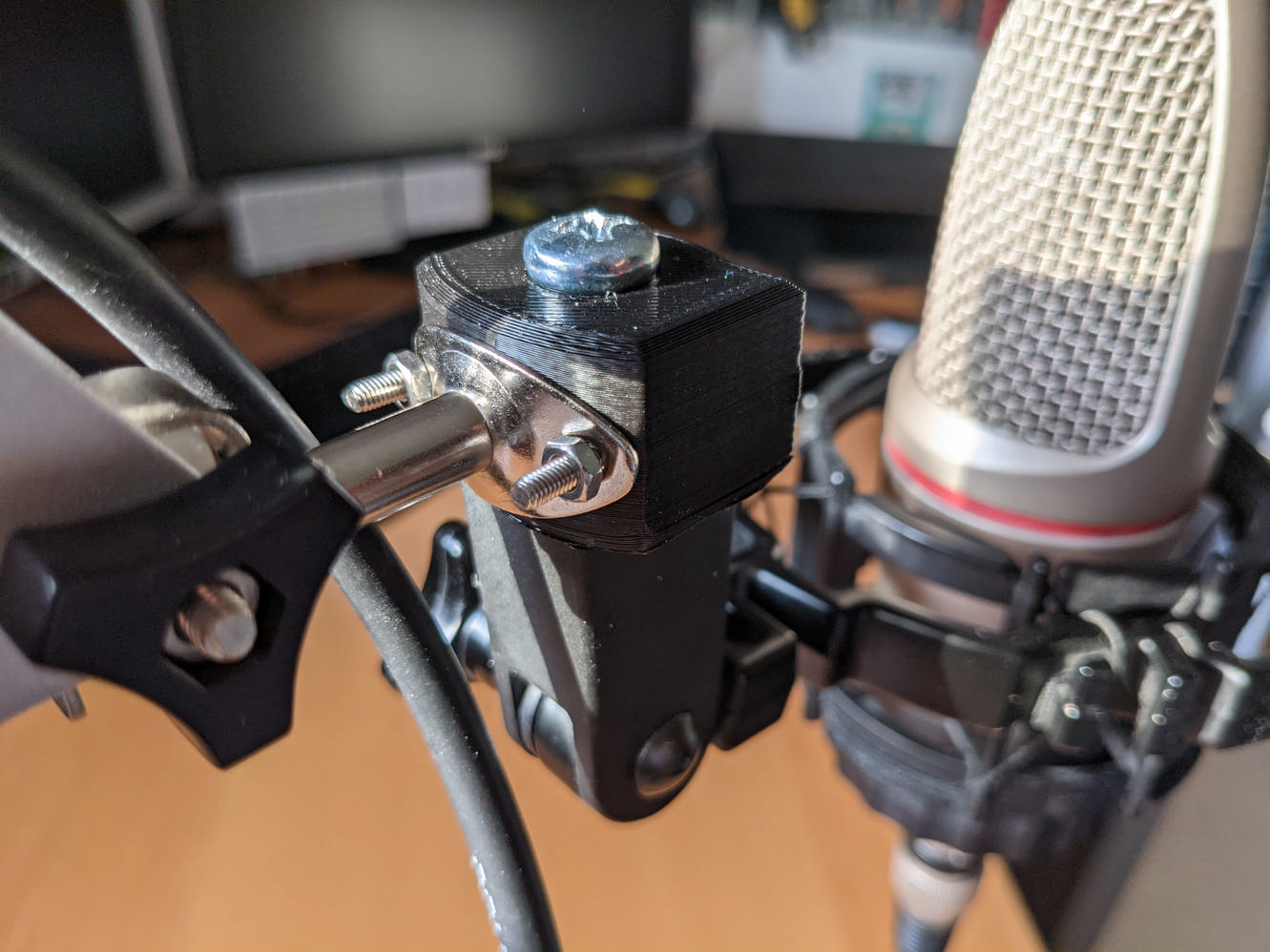 Ikea Work Lamp as MicStand (IKEA Tertial) by MakerMeik Download free