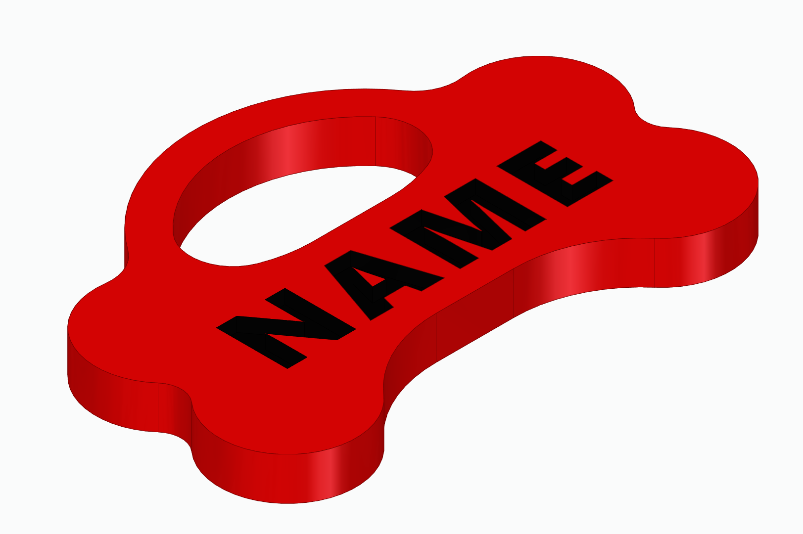 Dog tag by Strioster3D Download free STL model