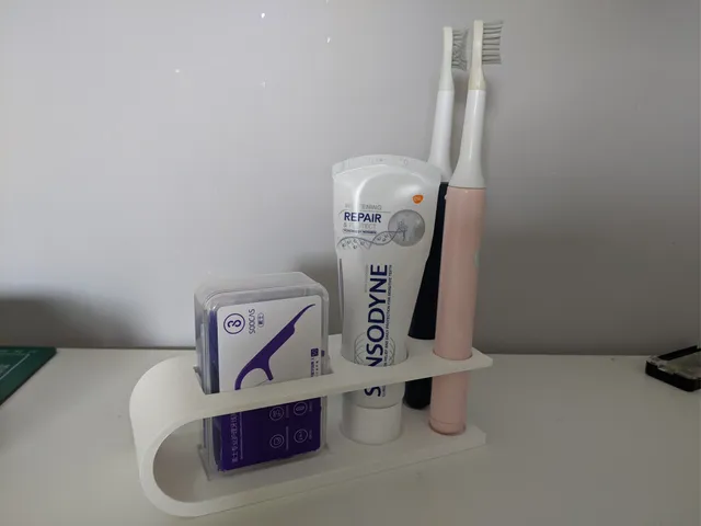 Dental hygiene organizer