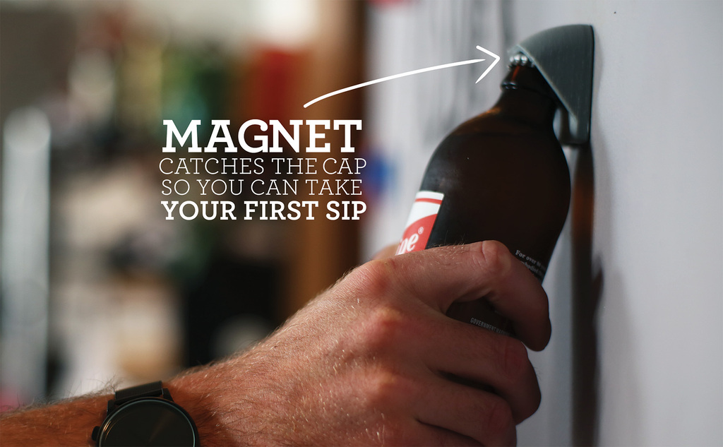 Wall Bottle Opener