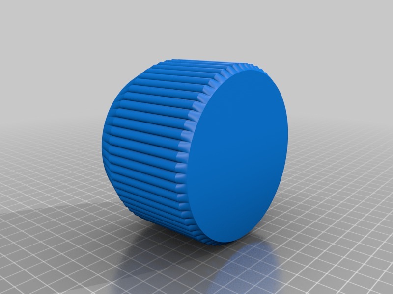 Miniatura 4 do modelo 3D Striped Pot